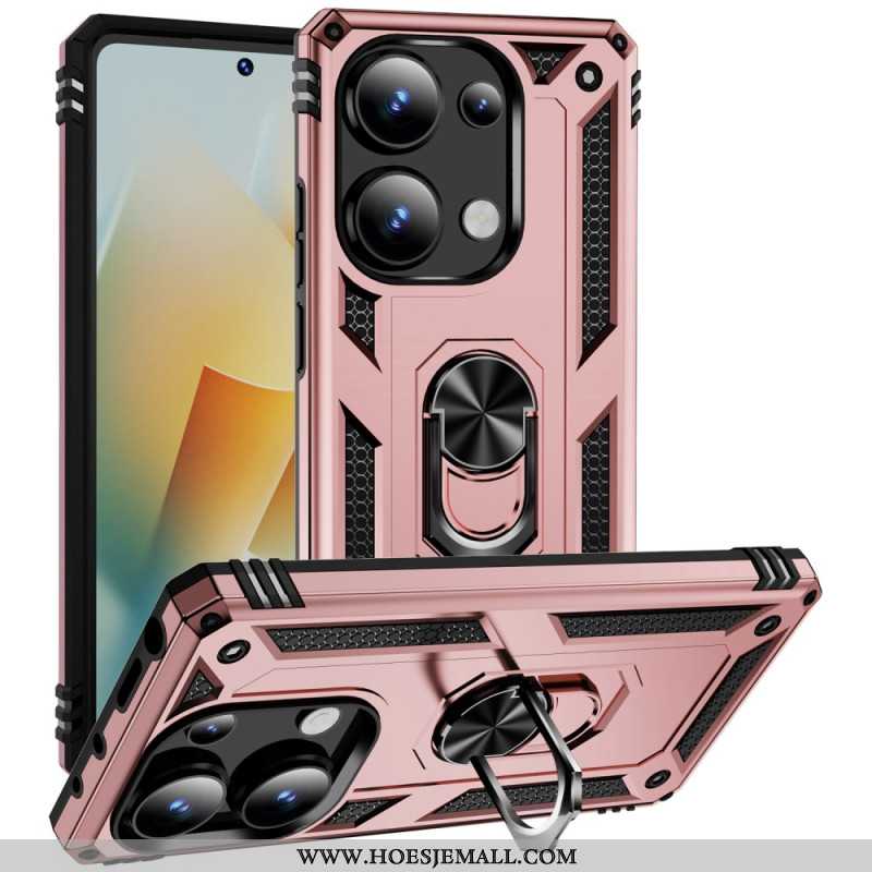 Cover Hoesje Xiaomi Redmi Note 13 Pro 4g Telefoonhoesje Dubbele Beschermingsringsteun