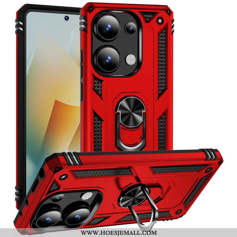 Cover Hoesje Xiaomi Redmi Note 13 Pro 4g Telefoonhoesje Dubbele Beschermingsringsteun