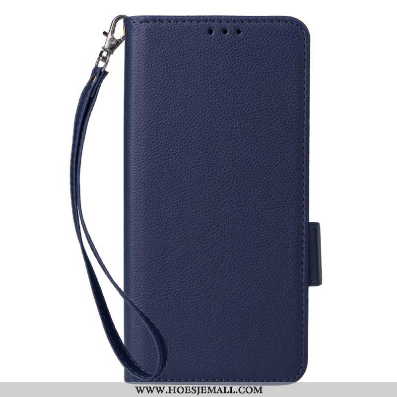 Leren Hoesje Xiaomi Redmi Note 13 Pro 4g Ultradunne Band