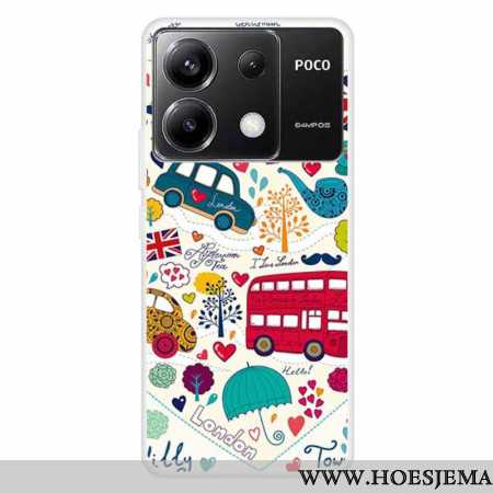 Hoesje Xiaomi Redmi Note 13 Pro 5g Rode Bus