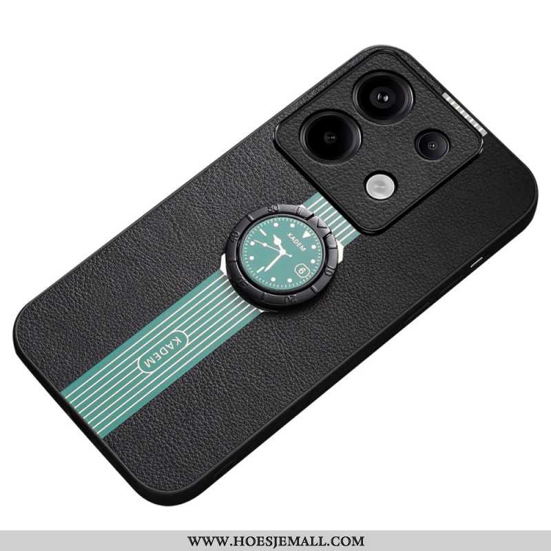 Cover Hoesje Xiaomi Redmi Note 13 Pro 5g Telefoonhoesje Designhorloge Met Ringsteun Kadem