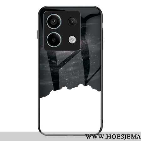 Hoesje Xiaomi Redmi Note 13 Pro 5g Kosmisch Sterrenhemel Gehard Glas