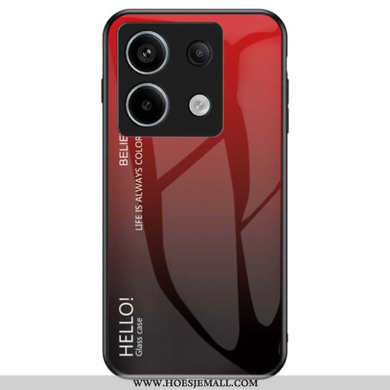 Hoesje Xiaomi Redmi Note 13 Pro 5g Hallo Gehard Glas Bescherming Hoesje