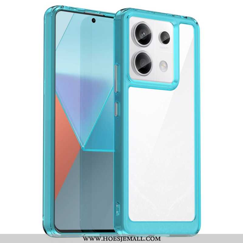 Hoesje Xiaomi Redmi Note 13 Pro 5g Hybride Gekleurde Randen