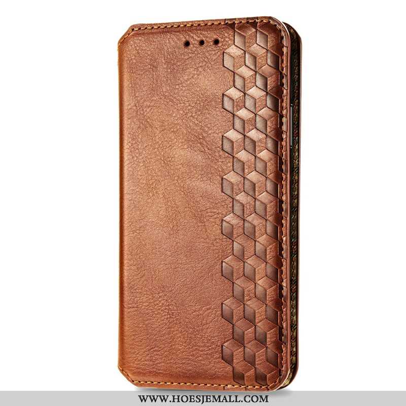 Folio-hoesje Xiaomi Redmi Note 13 Pro 5g Vintage 3d-diamanten