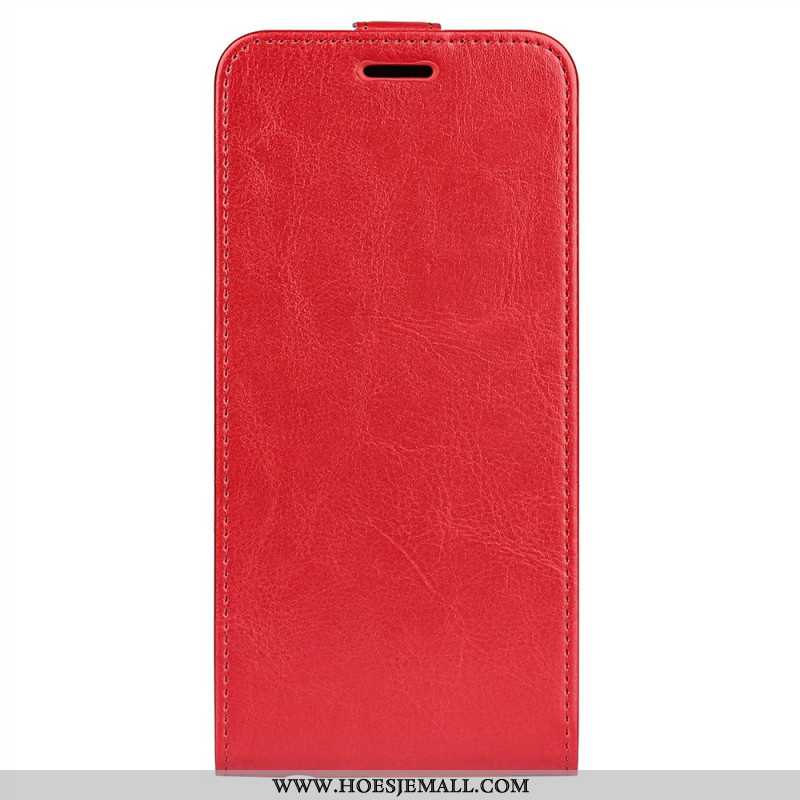 Leren Hoesje Xiaomi Redmi Note 13 Pro 5g Verticale Klep