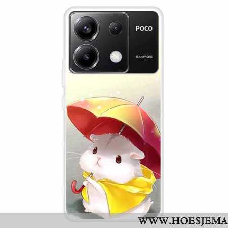 Hoesje Voor Xiaomi Redmi Note 13 Pro 5g Paraplu Eekhoorn