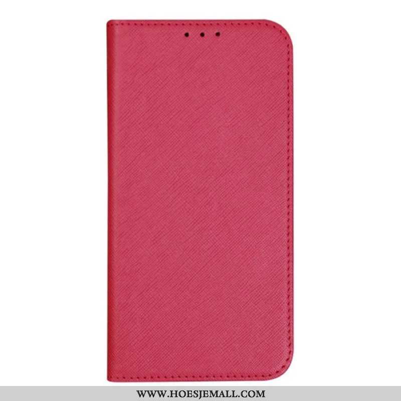 Folio-hoesje Xiaomi Redmi Note 13 Pro 5g Kruistextuur