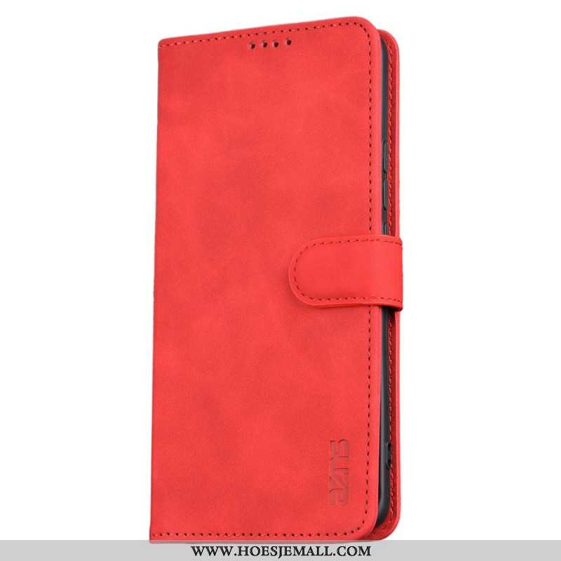 Folio-hoesje Xiaomi Redmi Note 13 Pro Plus 5g Telefoonhoesje Azns Ledereffect