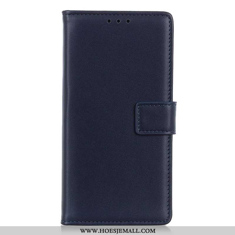 Flip Case Leren Xiaomi Redmi Note 13 Pro Plus 5g Eenvoudig Kunstleer