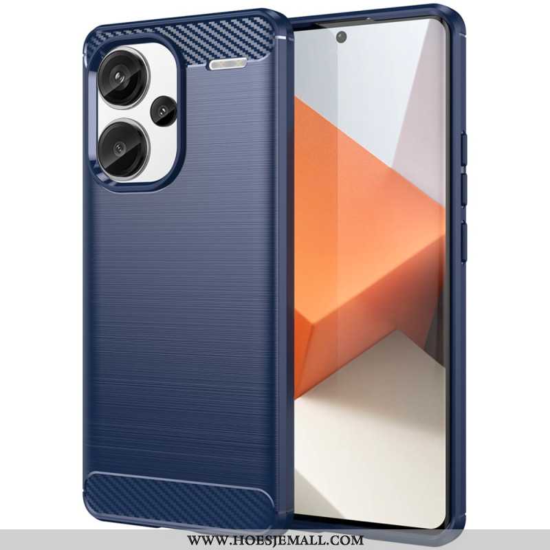 Case Hoesje Xiaomi Redmi Note 13 Pro Plus 5g Telefoonhoesje Geborstelde Koolstofvezel