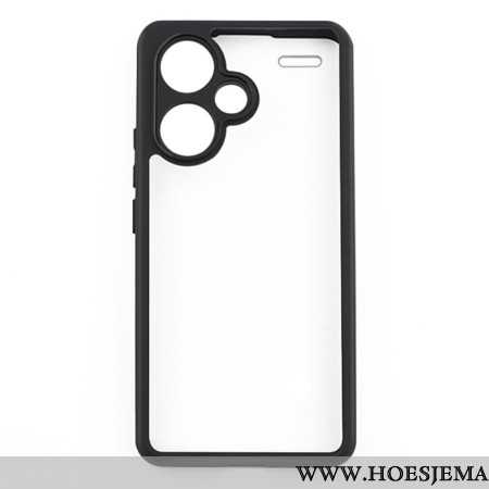 Hoesje Xiaomi Redmi Note 13 Pro Plus 5g Transparante Siliconen Randen