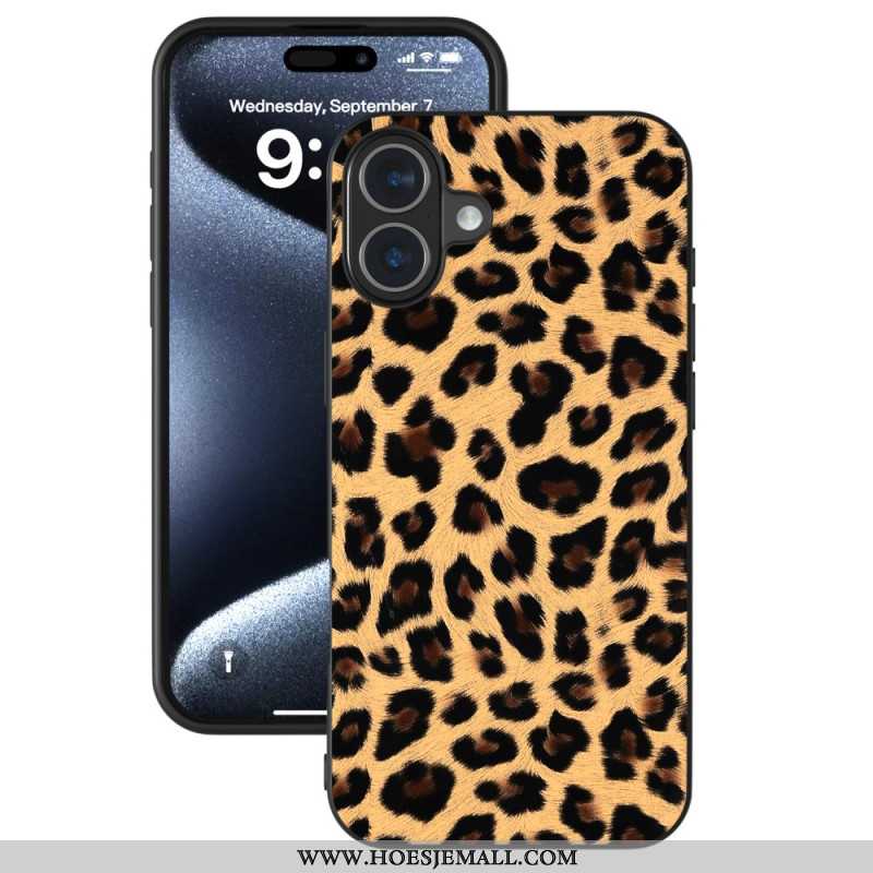 Hoesje Voor iPhone 16 Plus Luipaard Abeel