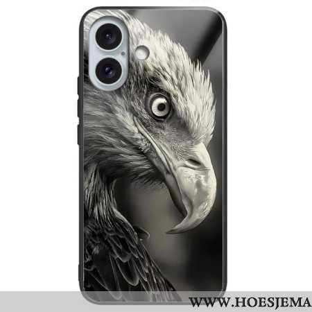 Hoesje iPhone 16 Plus Eagle-bedrukt Gehard Glas