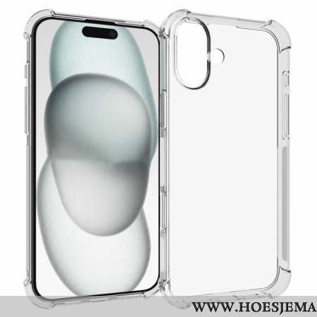 Cover Hoesje iPhone 16 Plus Telefoonhoesje Transparante Versterkte Hoeken