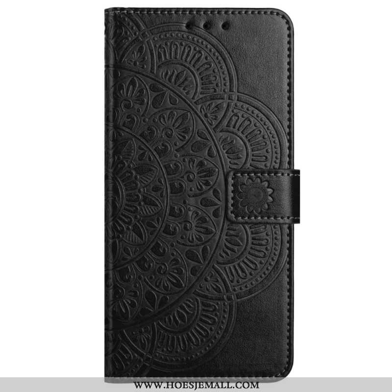 Folio-hoesje iPhone 16 Plus Mandala-riempatroon