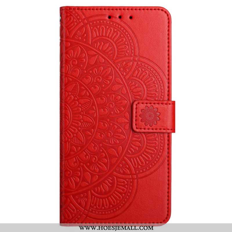 Folio-hoesje iPhone 16 Plus Mandala-riempatroon