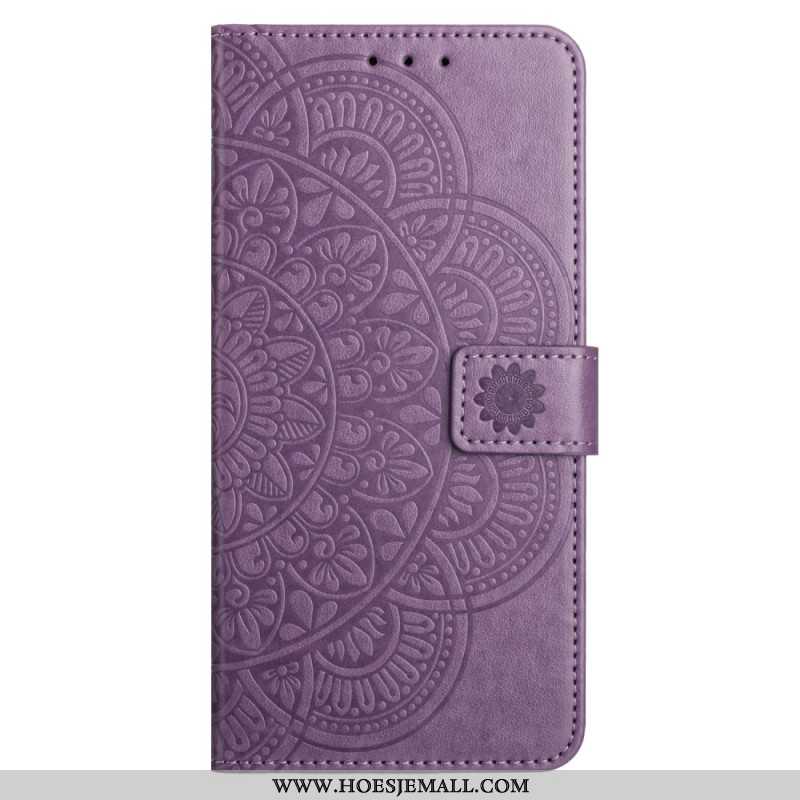 Folio-hoesje iPhone 16 Plus Mandala-riempatroon