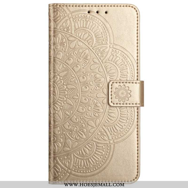 Folio-hoesje iPhone 16 Plus Mandala-riempatroon