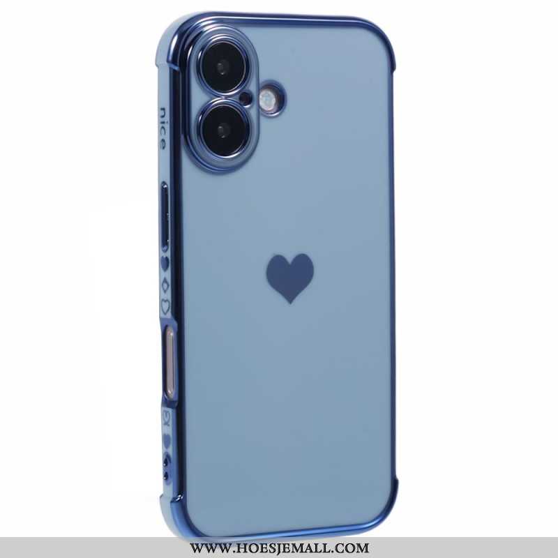 Case Hoesje iPhone 16 Plus Telefoonhoesje Hart