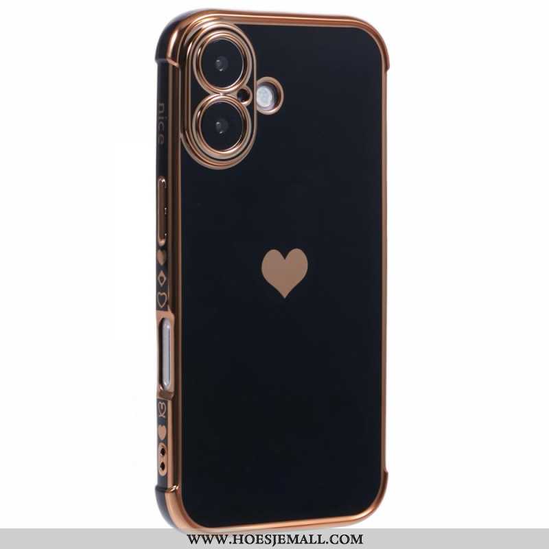 Case Hoesje iPhone 16 Plus Telefoonhoesje Hart