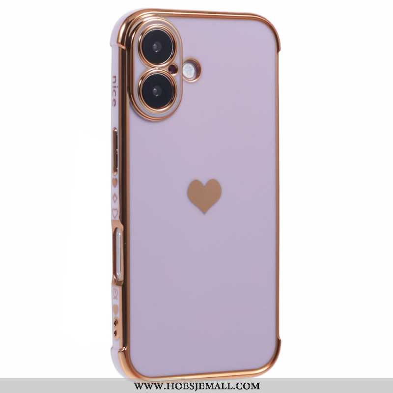 Case Hoesje iPhone 16 Plus Telefoonhoesje Hart