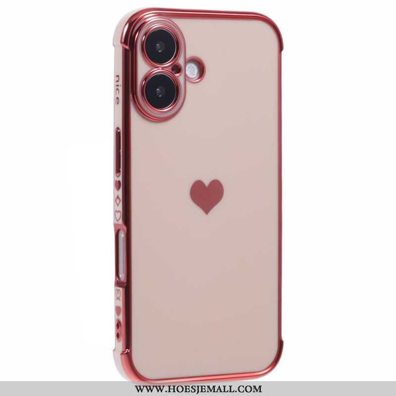 Case Hoesje iPhone 16 Plus Telefoonhoesje Hart