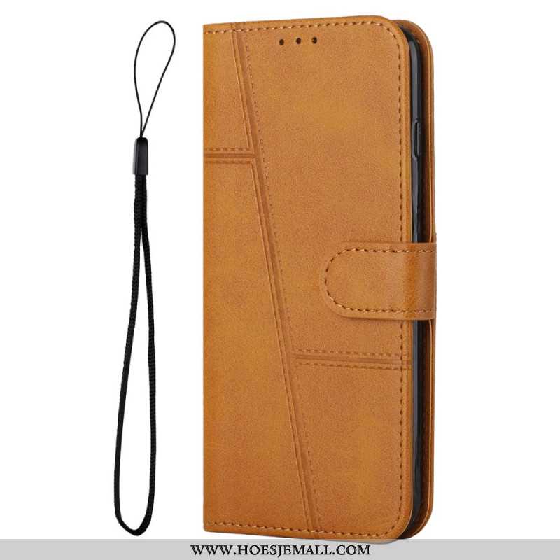 Flip Case Leren iPhone 16 Plus Zakelijk