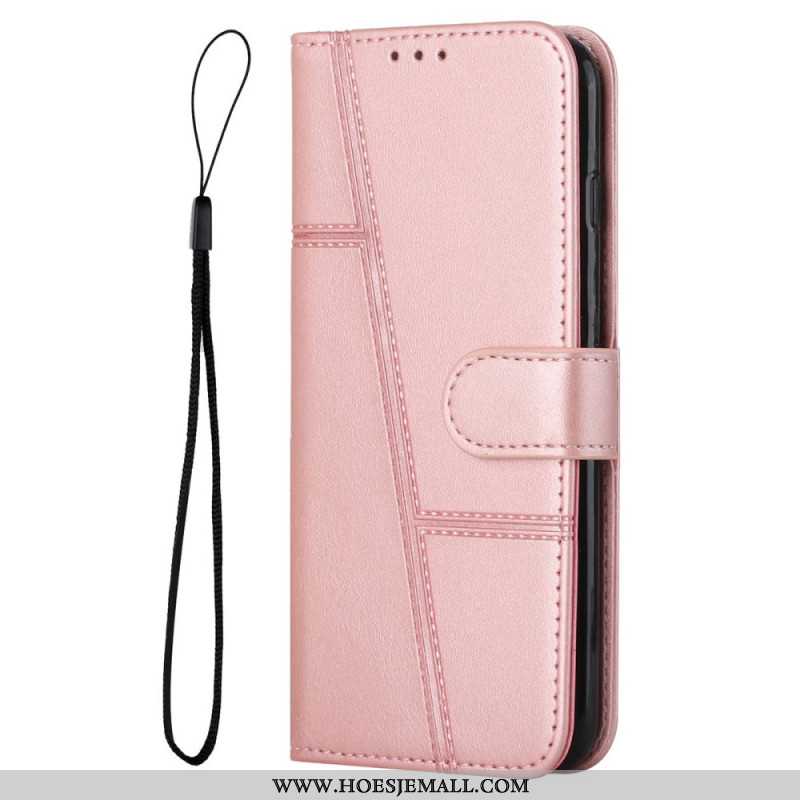 Flip Case Leren iPhone 16 Plus Zakelijk