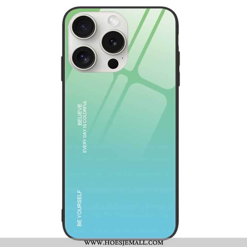 Cover Hoesje iPhone 16 Pro Max Telefoonhoesje Wees Jezelf