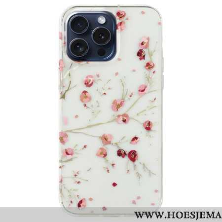 Hoesje iPhone 16 Pro Max Bloemen Bescherming Hoesje