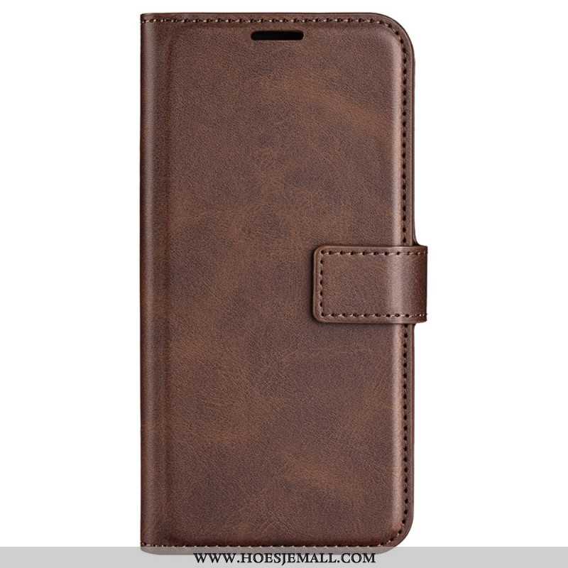 Leren Hoesje Voor iPhone 16 Pro Max Leerstijl