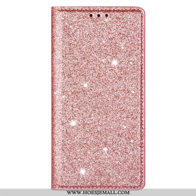 Folio-hoesje iPhone 16 Pro Glitters Bescherming Hoesje