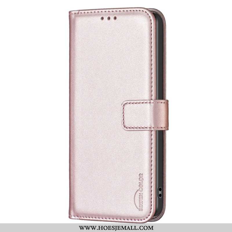 Leren Hoesje Voor iPhone 16 Pro Portemonnee-etui Met Klep