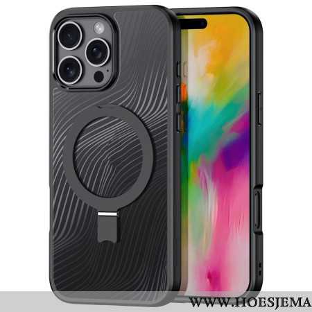 Hoesje iPhone 16 Pro Aimo-serie Magnetisch Met Dux Ducis-ondersteuning Bescherming Hoesje