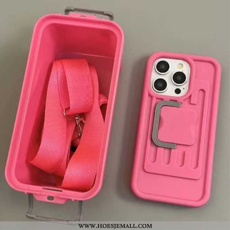 Case Hoesje iPhone 16 Pro Telefoonhoesje Met Opbergdoos Uit De Xx-serie