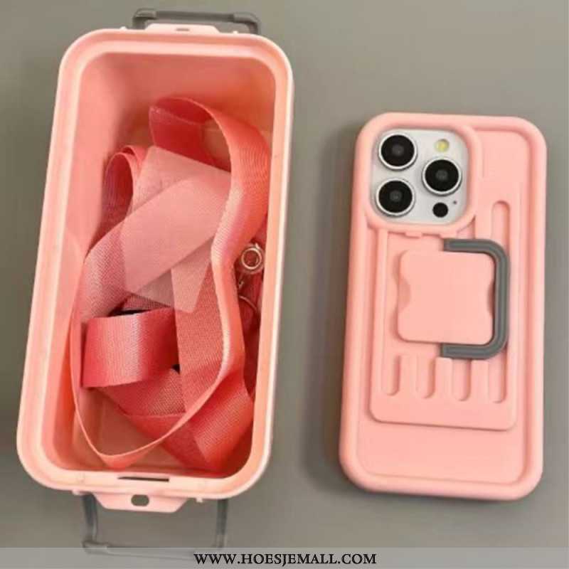 Case Hoesje iPhone 16 Pro Telefoonhoesje Met Opbergdoos Uit De Xx-serie