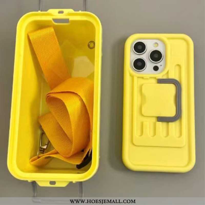 Case Hoesje iPhone 16 Pro Telefoonhoesje Met Opbergdoos Uit De Xx-serie