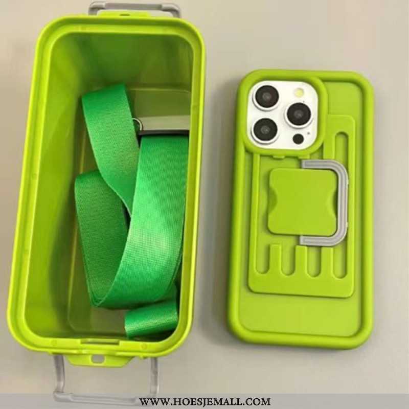 Case Hoesje iPhone 16 Pro Telefoonhoesje Met Opbergdoos Uit De Xx-serie