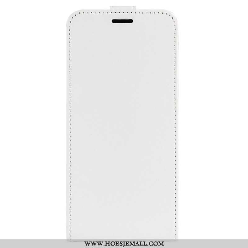 Leren Hoesje Voor iPhone 16 Pro Verticale Klep