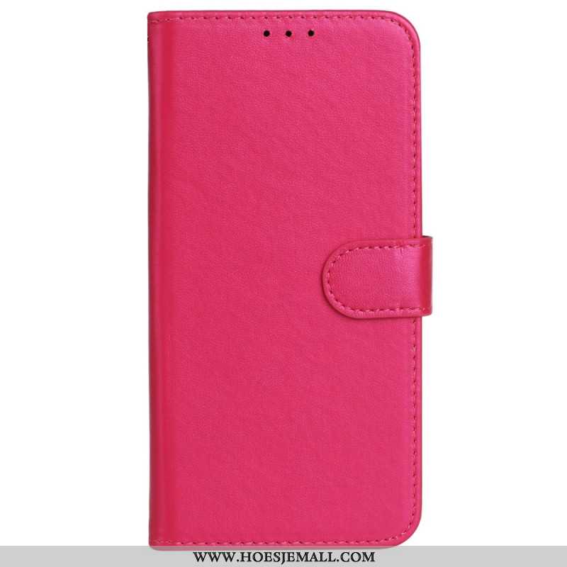 Leren Hoesje iPhone 16 Verenigd Bescherming Hoesje