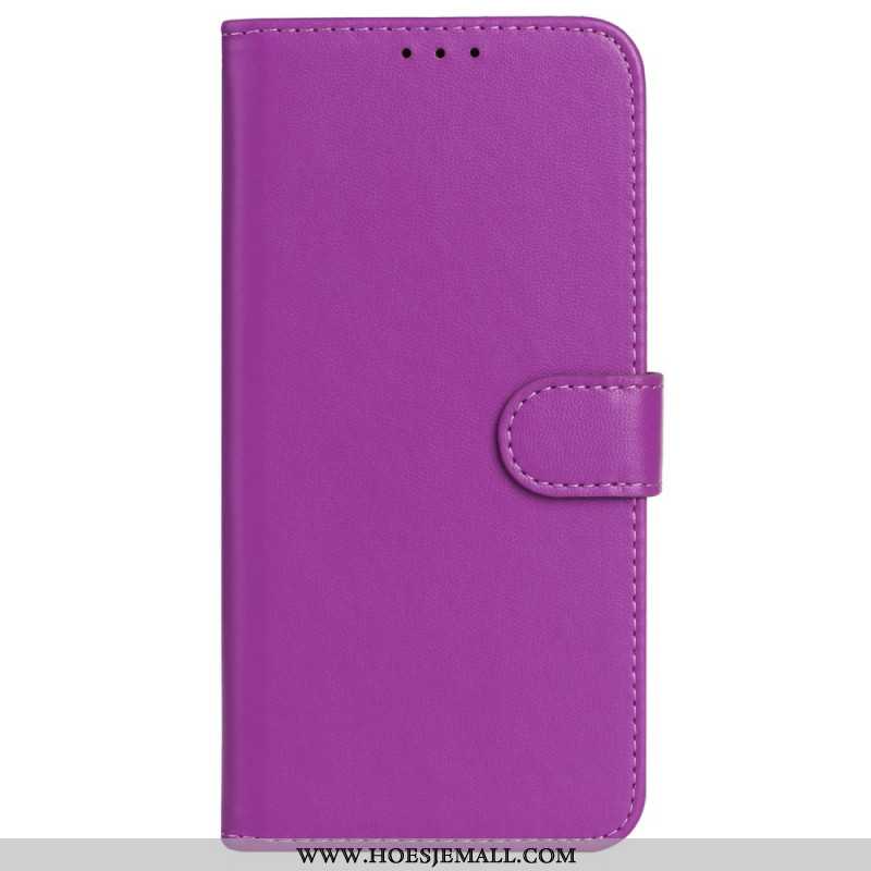 Leren Hoesje iPhone 16 Verenigd Bescherming Hoesje