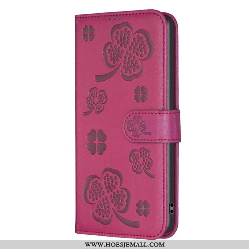 Flip Case Leren iPhone 16 Klavers